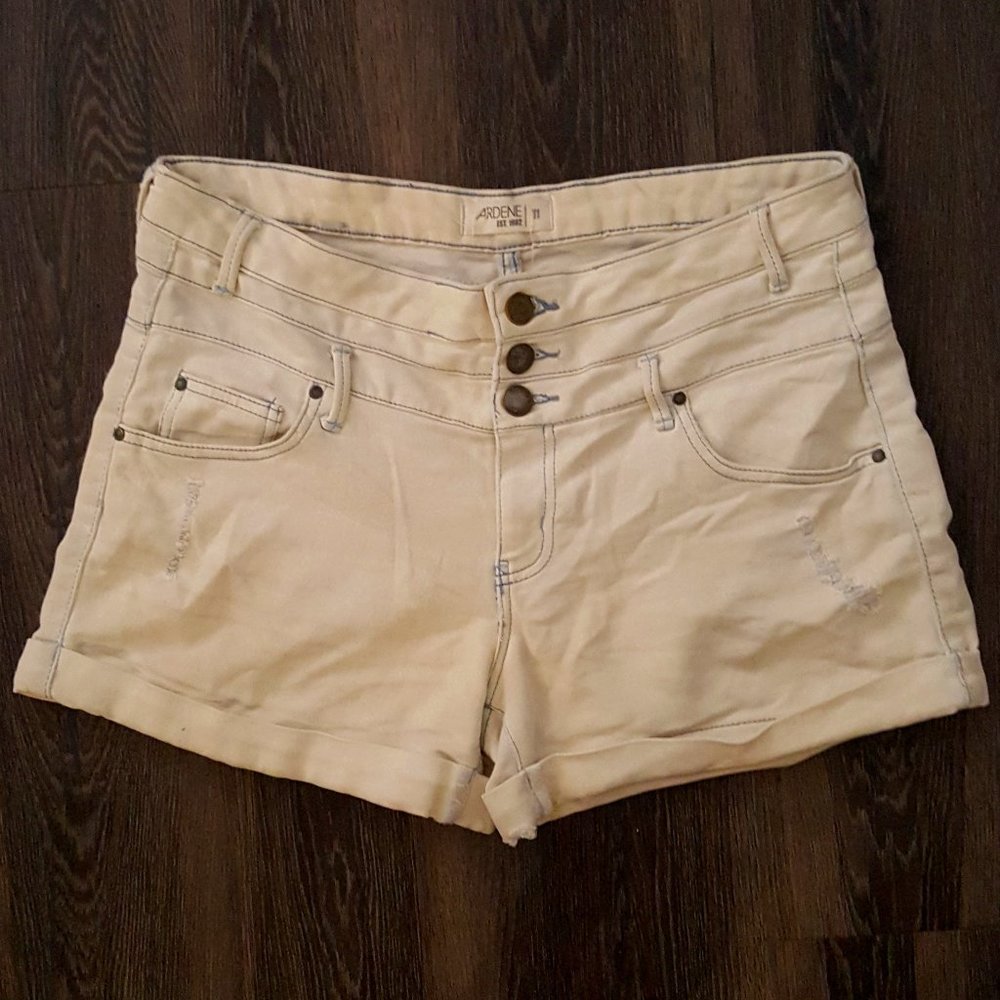 High Waist Denim Shorts